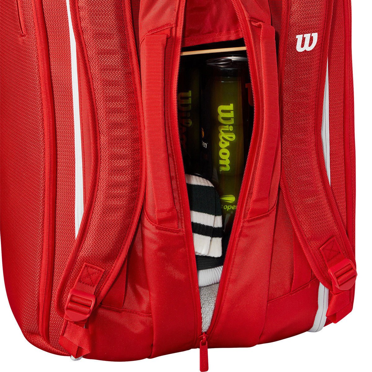 Maleta Wilson Super Tour Rojo 15R - Tennis Boutique México