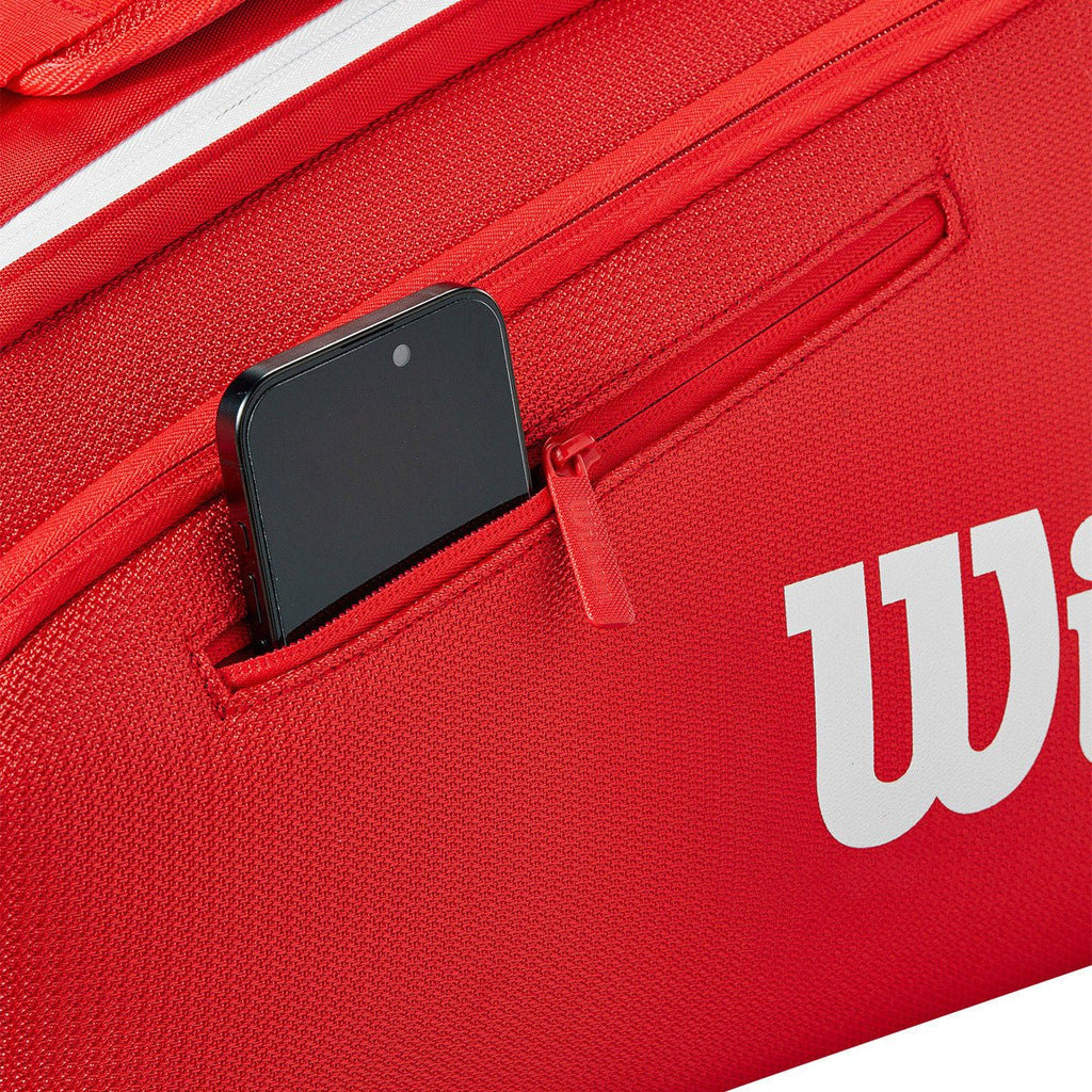 Maleta Wilson Super Tour Rojo 9R - Tennis Boutique México